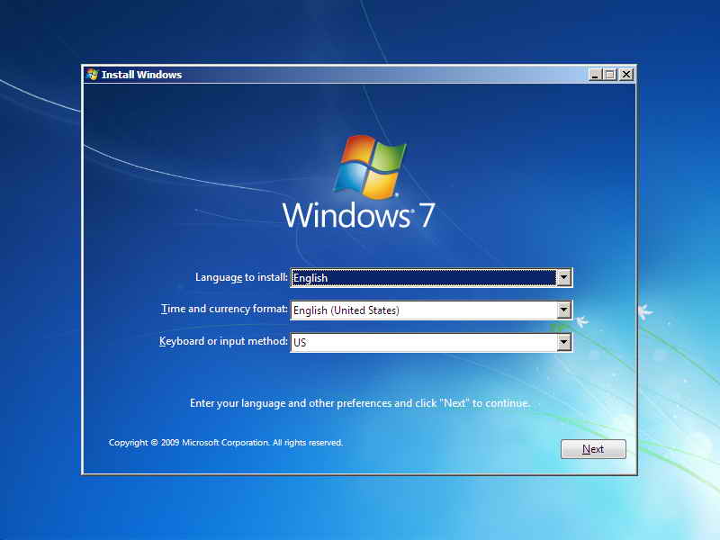 instal windows 7 - masbidin.net