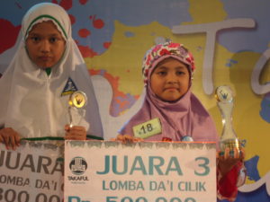 penampilan prestasi yang di capai anak