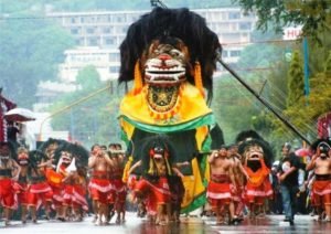 Festival Barongan Blora Jawa Tengah