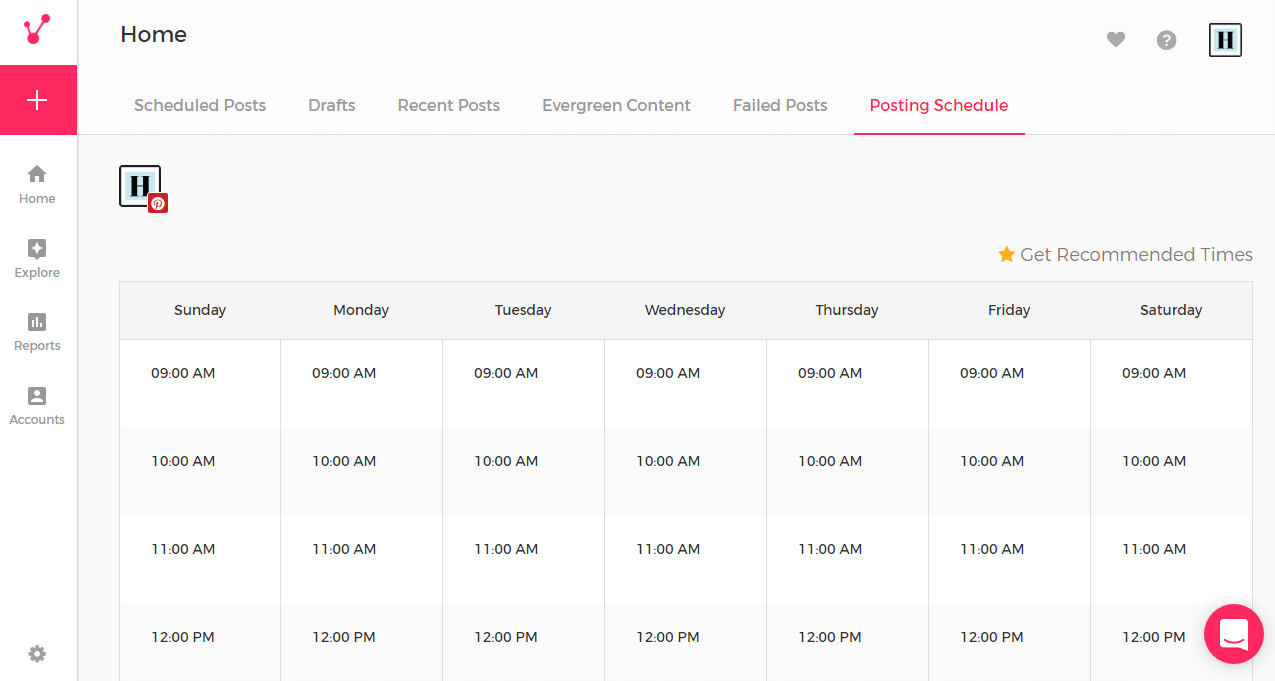 Fitur pada Viraltag Untuk Schedule Postingan
