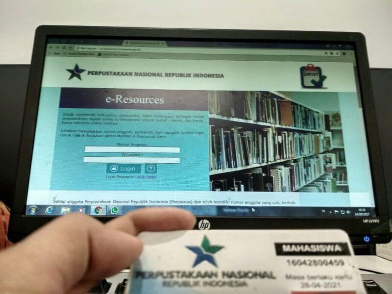 Perpustakaan Nasional Indonesia - Kartu Keanggotaan Perpusnas